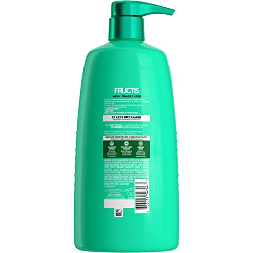 Garnier Fructis Grow Strong Conditioner, 33.8 Fl Oz, 1 Count (Packaging May Vary)