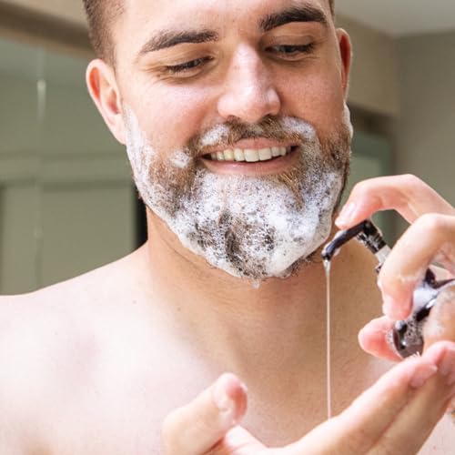 Every Man Jack Mens Sandalwood Grooming Set - Five Full-Sized Essentials: Wash, Lotion, Hydrating Oil, Butter, and Comb