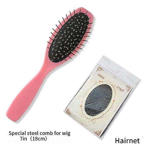 HUAISU Long Black Straight Hair Wig with Bangs Synthetic High Density Long Hair Wig for Women