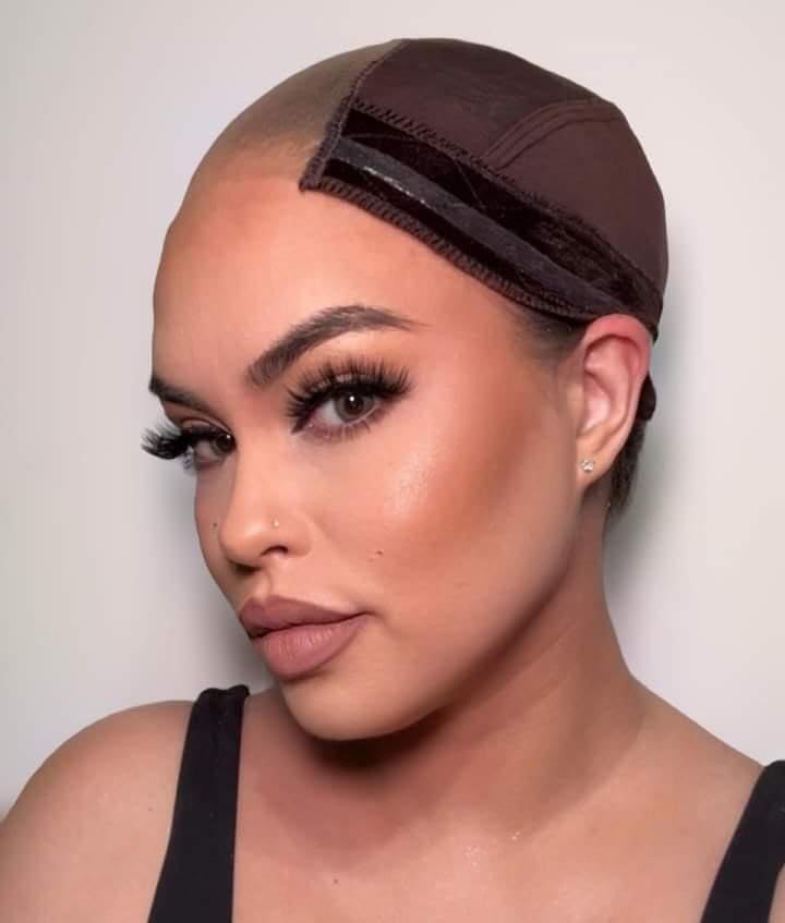 Wig Grip Cap & Shampoo Conditioner Set - Brown