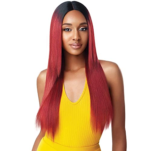 Outre The Daily Wig Synthetic Hair Lace Part Wig JORJA (1, Jet Black)
