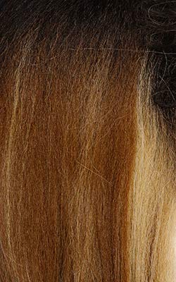 Sensationnel What Lace 13X6 Wigs - Latisha Lacefrontal Hand Tied Glueless Synthetic With Natural Density Preplucked Hairline (FLAMBOYAGEBLONDE)