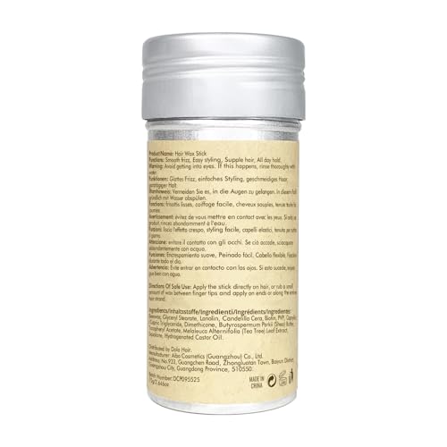 Dolahair Hair Wax Stick - Flyaway Control and Styling Pomade for Kids, Women, and Men - Hair Bun Maker and Accessories