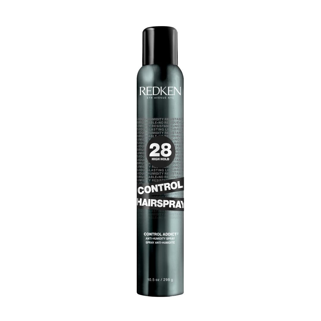 Redken Control Hairspray 28 | Extra High-Hold Hair Spray | Flake-Free, Quick-Drying Finish | Long-Lasting Frizz Protection | Humidity Resistance | 24 Hour Style Control | For All Hair Types | 10.5 Oz