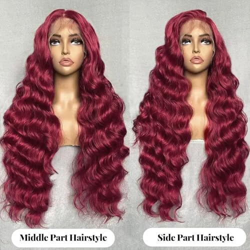 Munx Highlight Ombre Lace Front Wig Human Hair 4/27 Honey Blonde HD Lace Front Wigs Human Hair Pre Plucked 13x4 Body Wave Lace Front Wigs Human Hair 180 Density for Women 34inch