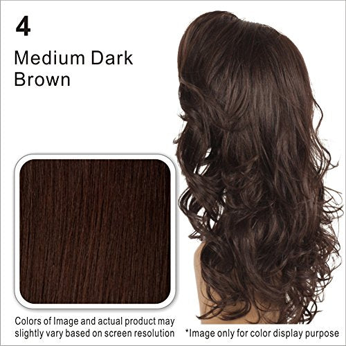 Vivica A. Fox BRITNEY-V New Futura Fiber, Deep Lace Front Wig in Color 4