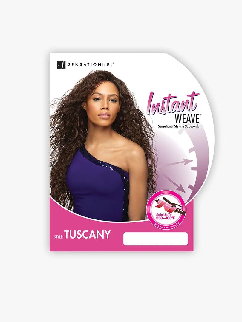 Sensationnel Instant Weave Synthetic Halfwig - Tuscany-1