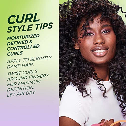 Garnier Fructis Style Curl Sculpt Conditioning Cream Gel for Bounce & Moisture, 5.1 Fl Oz, 1 Count (Packaging May Vary)
