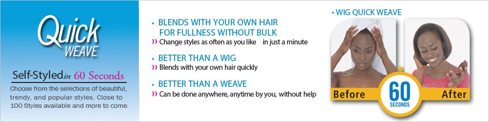 Outre Synthetic Hair Half Wig Quick Weave Stunna (2)