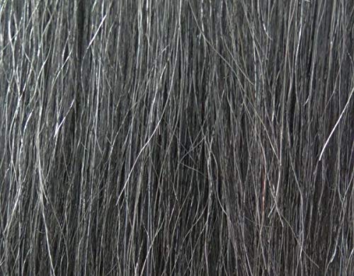 Mischa Wig Color 34 Dark Brown with Gray - Carefree Wigs Mid-Length Tight Curls Synthetic Curly Side Part African American Women's Machine Wefted Lightweight Average Cap