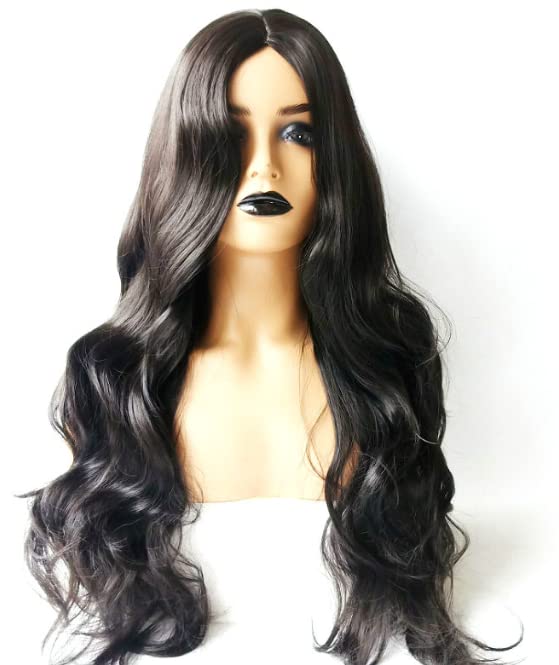 Water Wave Wig,Human Hair Wig Blue Wig Full Lace Wig Glueless Wigs Halloween Costume