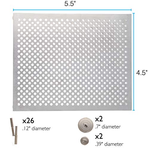 The Beadsmith, Wig Jig, Wig-A-Ma-Jig Deluxe, 4.5 x 5.5 inch square jig, includes 30 metal pegs, tool for making wire findings, components and jewelry designs