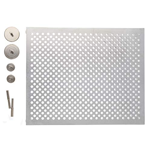 The Beadsmith, Wig Jig, Wig-A-Ma-Jig Deluxe, 4.5 x 5.5 inch square jig, includes 30 metal pegs, tool for making wire findings, components and jewelry designs
