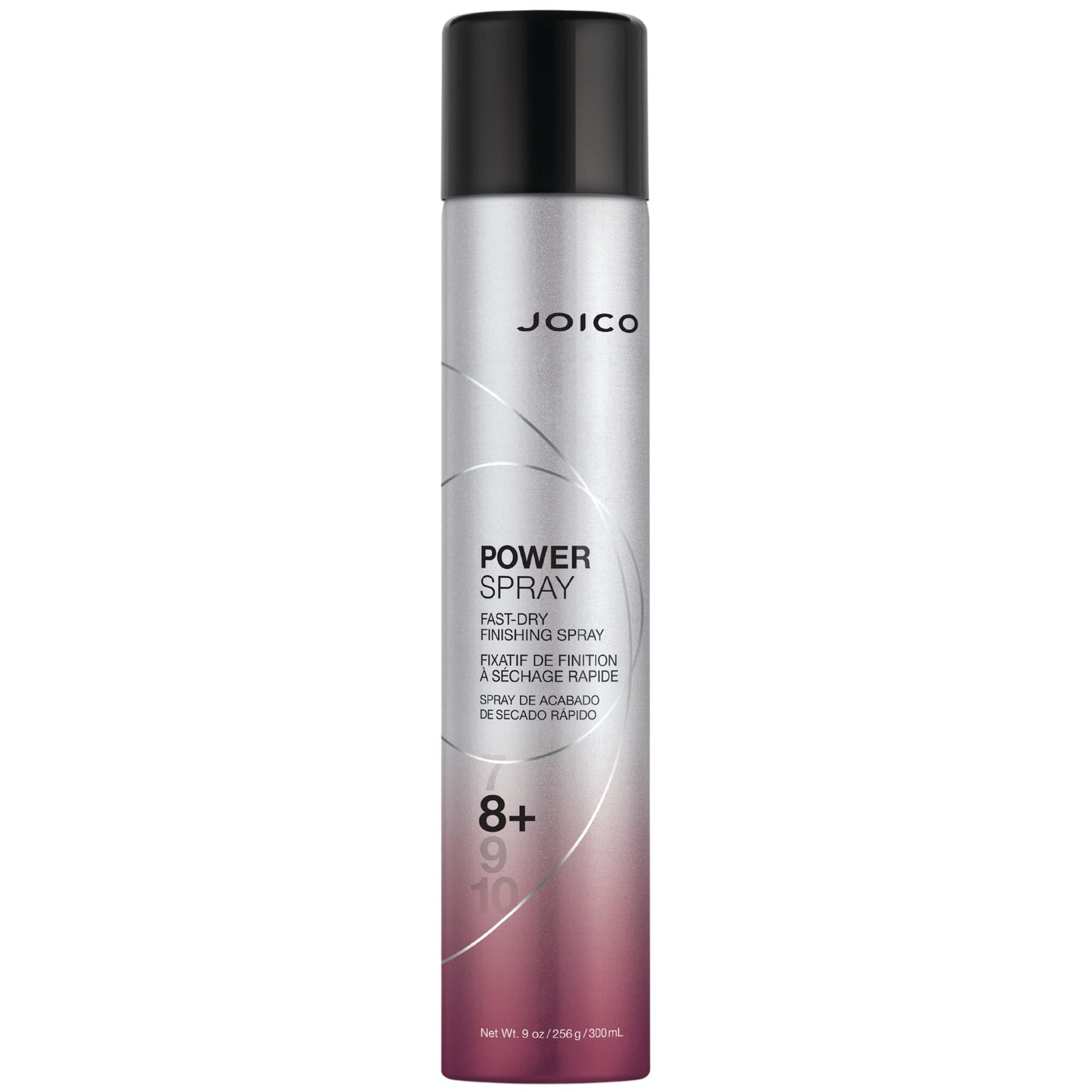 Joico Power Spray Fast-Dry Finishing Spray | For Most Hair Types | Protect Against Heat & Humidity, Pollution & Harmful UV | Paraben & Sulfate Free | 72 Hour Hold | 9.0 Fl Oz