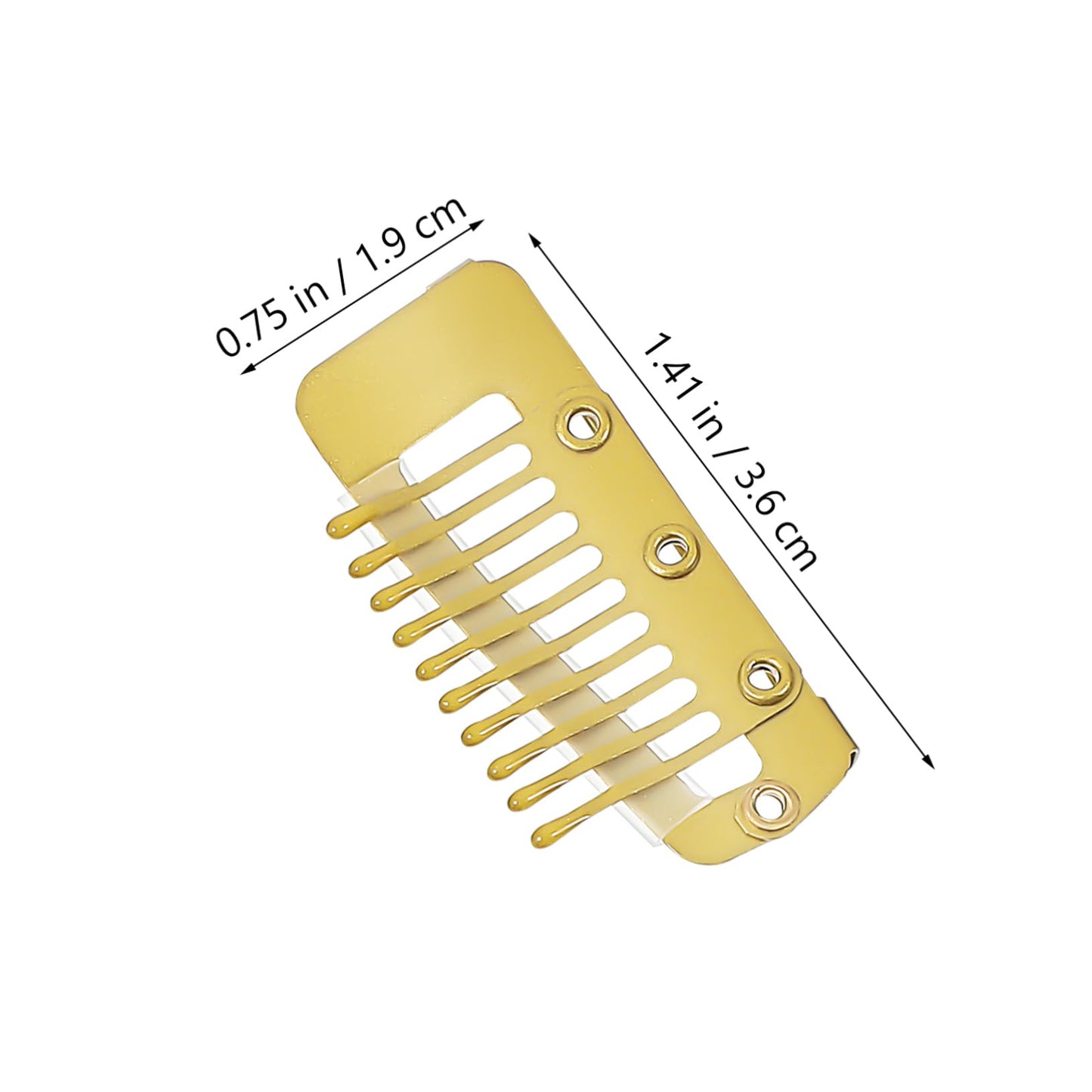 CRILSTYLEO 8pcs Wig Pin to Secure Wig Hair Extension Clips Beret Clips Hair Extension Clip Tools Wig Making Clip Kit Hair Extensions Clip Pin Chunni Clips with Safety Pins Wig Clips Metal