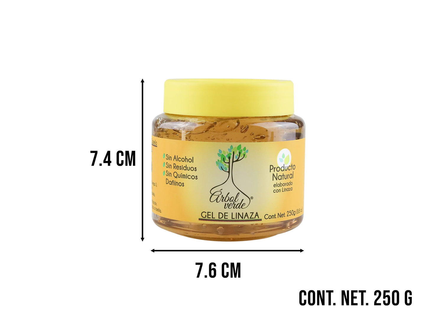 Arbol Verde Flaxseed Hair Styling Gel 8.8 oz
