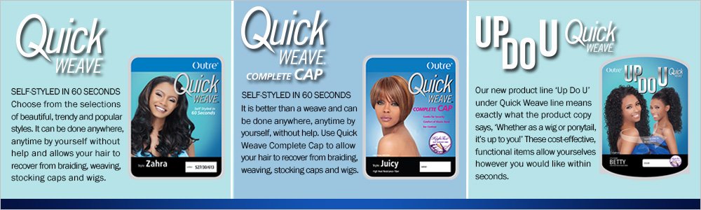 Outre Synthetic Hair Half Wig Quick Weave Stunna (2)