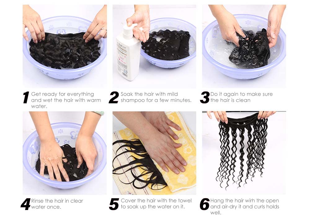 Biliisyff Ombre Brown and Blonde Deep Curly Weave Bundles Human Hair P4/27 Brown Honey Blonde Kinky Curly Bundles Double Weft Wet and Wavy Bundles Silky and Soft for Black Women 20 22 24 Inch