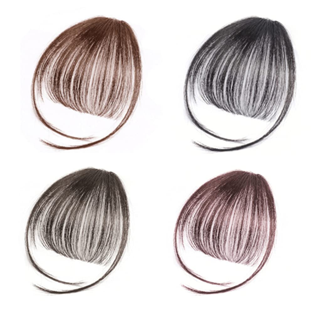 Air Bangs Clip In Bangs Fringe Hair Extension Women Clip In Hair Clip Extension Hair Accessories Fake Hair Easy To Wear