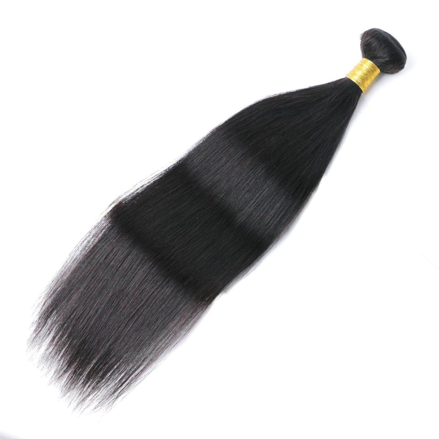 Viyaviya Short Brazilian Virgin Hair Straight Bundles 100% Human Hair Weaves Brazilian Unprocessed 100G/Pcs Hair Extensions Natural Color Can Dye 10A 8 Inch Short Hair Bundles