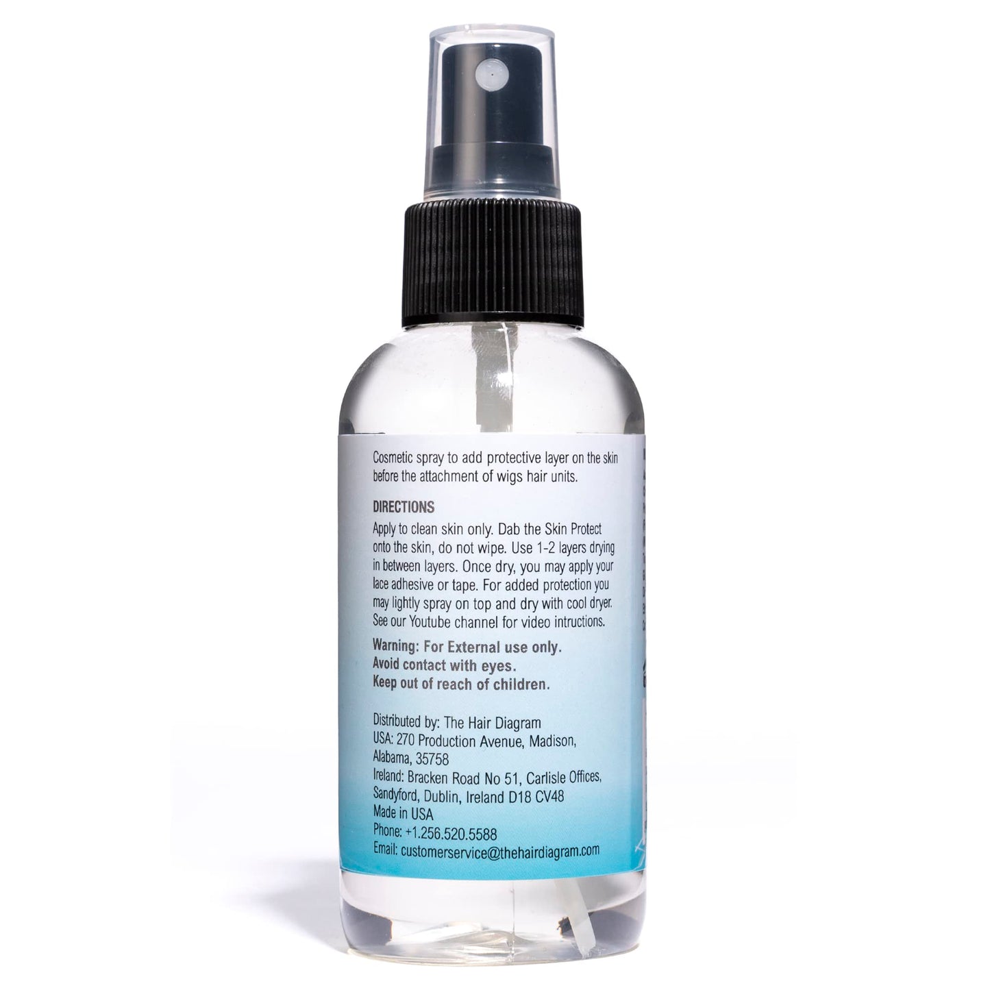 The Hair Diagram - Bold Hold Skin Protectant - Sensitive Skin Scalp Protector and Antiperspirant - Irritation Protection from Lace Wig Glues, Tapes, and Hair Adhesives - Sweat Shield and Scalp Care