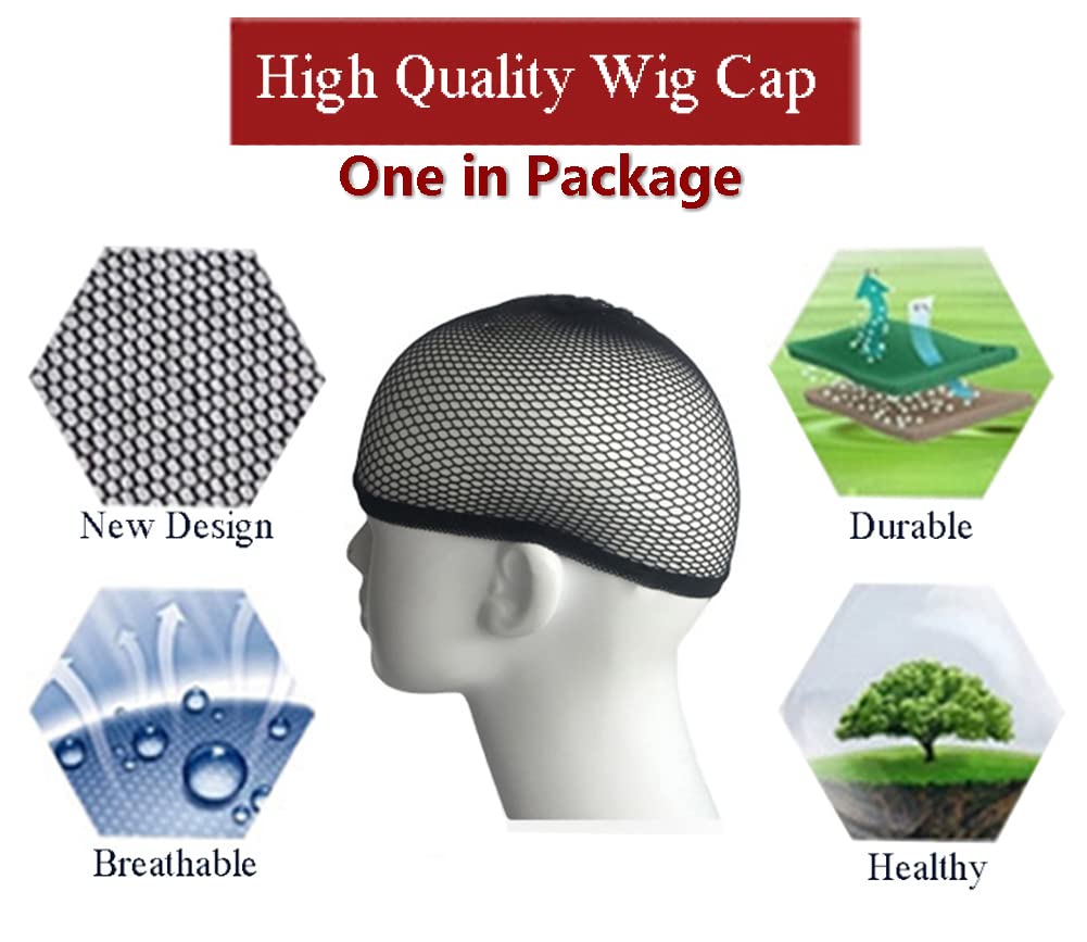 PORT&LOTUS Red Curly Wig Long Cosplay Wig With Bangs (Side Part) Wigs for Women Synthetic body Wave Wigs for White Women with Wig Cap Party Wigs for Black Women 26 inch burgundy