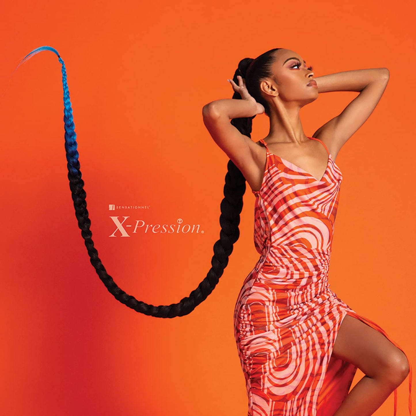 Sensationnel Braids African Collection 6X X-Pression Pre-Stretched Braid 58" (1-PACK, 2)