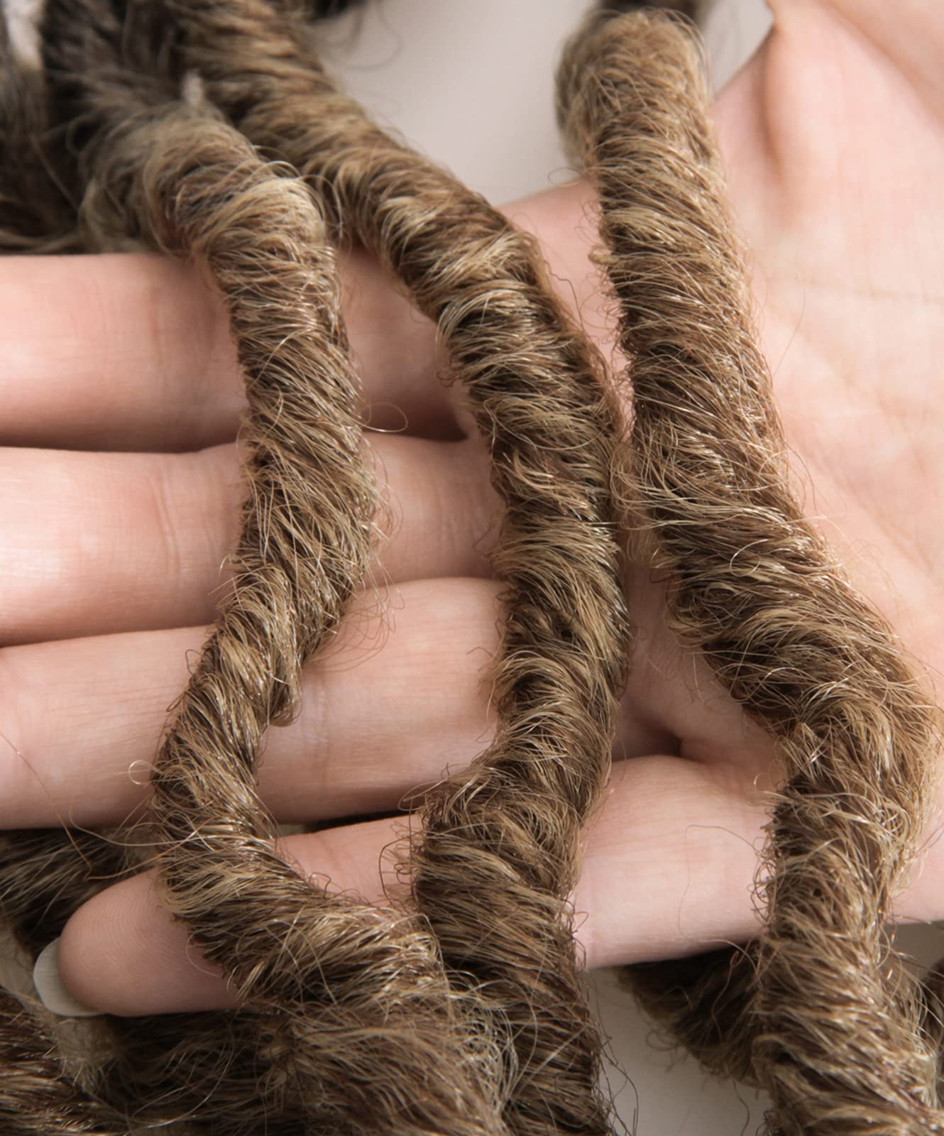 Goddess Locs Crochet Hair 6Packs 24Inch Pre-looped Crochet locs,Soft Locs with Curly Ends Dreadlocks Wavy Faux Crochet Locs Synthetic Crochet Braids Hair Extensions 72locs(24'', 1B/30/27)