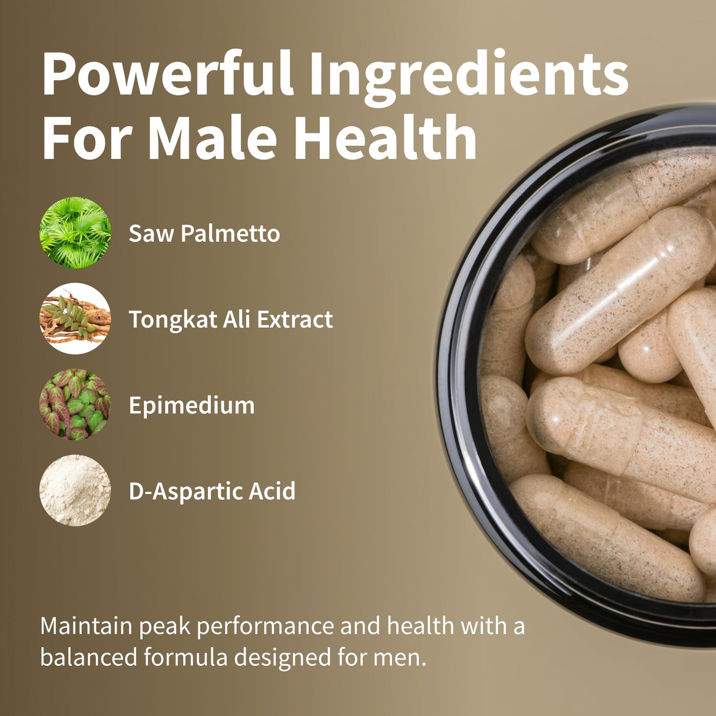 Snap Supplements Prostate Health Support Supplement Bundle with Testosterone Booster, 90 Capsules & 90 Capsules