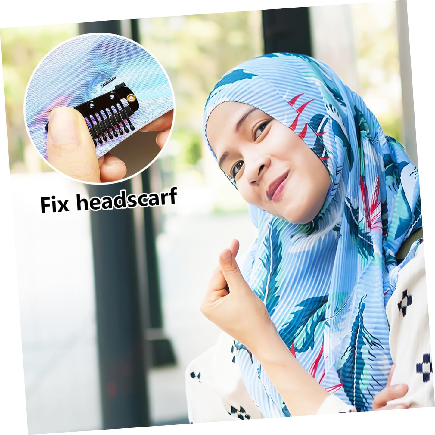 CRILSTYLEO 8pcs Wig Pin to Secure Wig Hair Extension Clips Beret Clips Hair Extension Clip Tools Wig Making Clip Kit Hair Extensions Clip Pin Chunni Clips with Safety Pins Wig Clips Metal