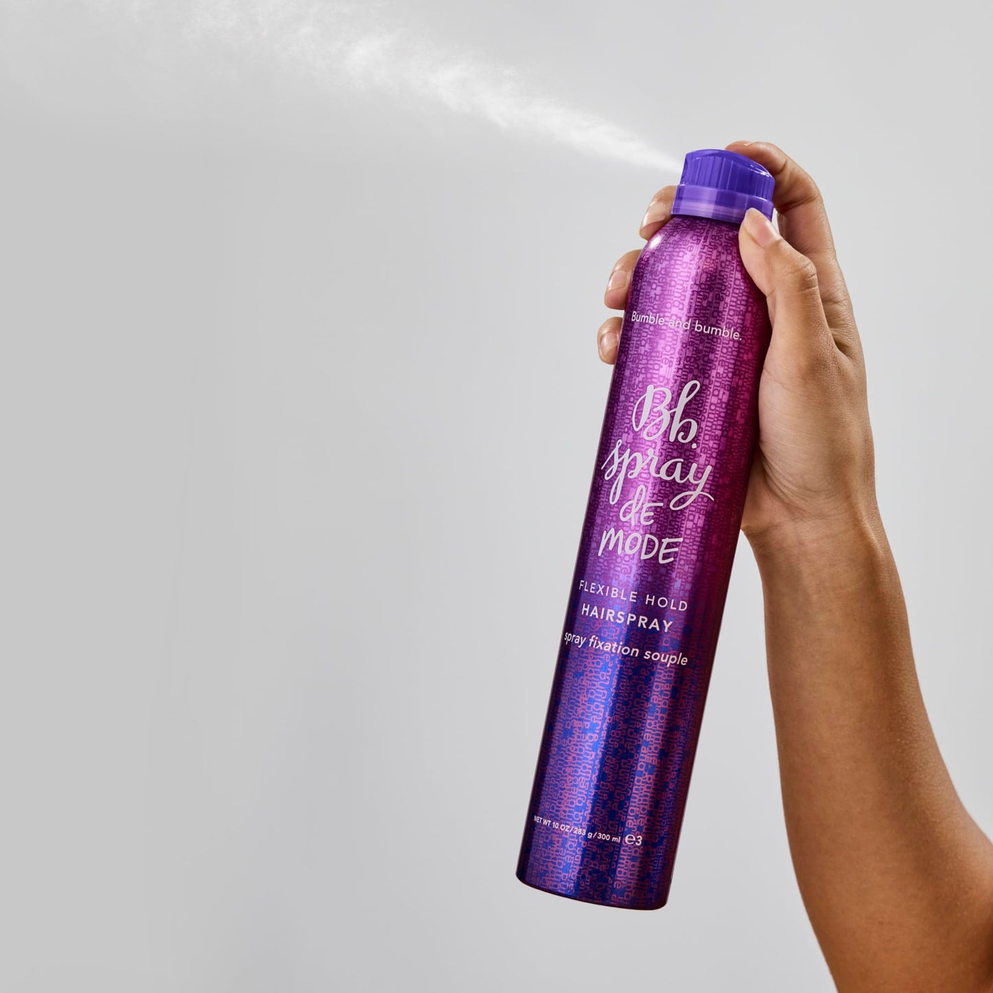Bumble and bumble. Spray de Mode Flexible Hold Hairspray | Flexible, Brushable Hold + Workability | Curly, Wavy, Straight, 10 Ounce