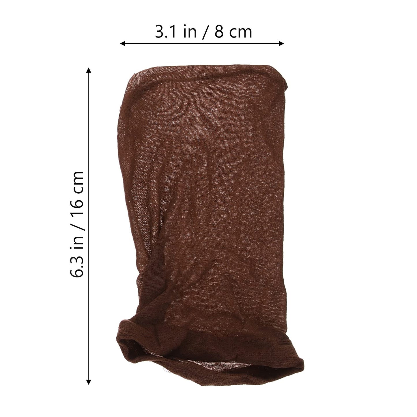 LALAFINA 16pcs Fake Hair Net Wig Hair Net Hair Wig Caps Wig Net Caps Breathable Wig Caps Mesh Wig Caps Wig Net Head Cover Hair Styling Tool Nylon Wig Caps Wig Caps for Wig Making Wig Mesh