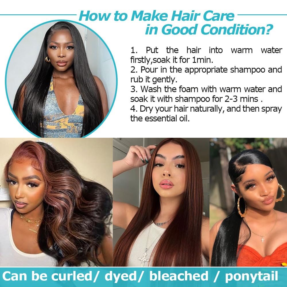 AnJudyReid Straight Bundles Human Hair Bundles Straight 1 Bundle 20 Inch Single Bundle Brazilian Virgin Straight Hair Straight Bundles Human Hair Bundles For Black Woman