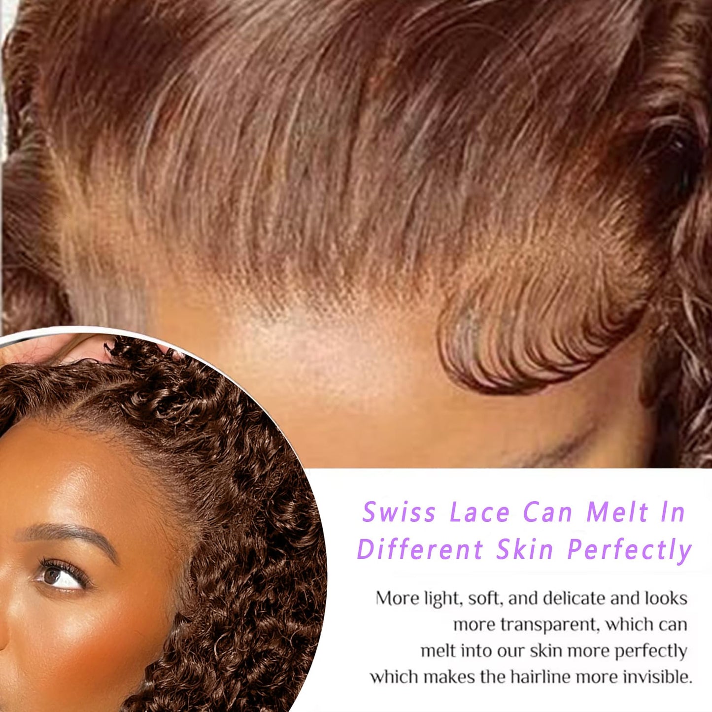 Punmasa 12 Inch Chocolate Brown Bob Wig Human Hair 13x6 Frontal Lace Wig 200% Density HD Lace Front Wigs Human Hair Pre Plucked Bob Wigs for Women 100% Real Human Hair Wig #4