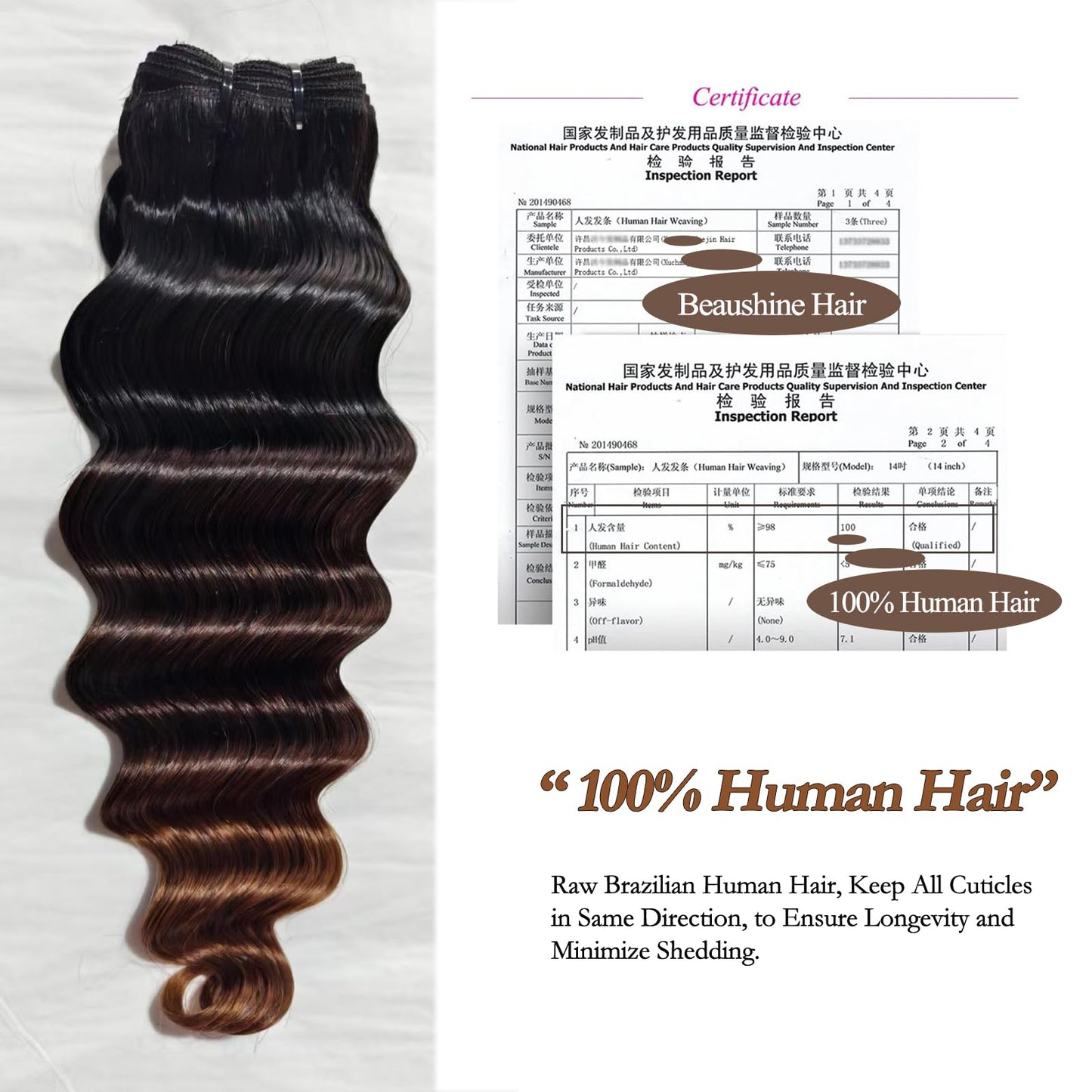Beaushine T1B/2/4 Colored Bundles With Closure Human Hair Loose deep Wave Quick Weave Hair-20 22 24+20Inch Ombre Brazilian Loose Wave 3 Bundles Human Hair with hd Lace Closure Free Part Pre plucked
