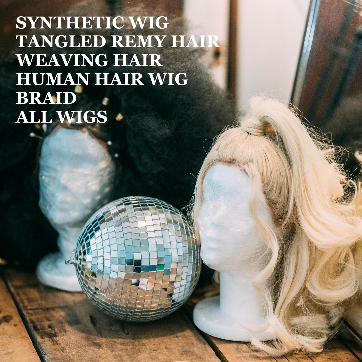 AKBAN Wig Hair Care Spray for Synthetic and Natural Hair Wigs, Smooth and Anti-Frizz, Hydrates & Moisturizes, Cleans and Extends the Life of Your Wig