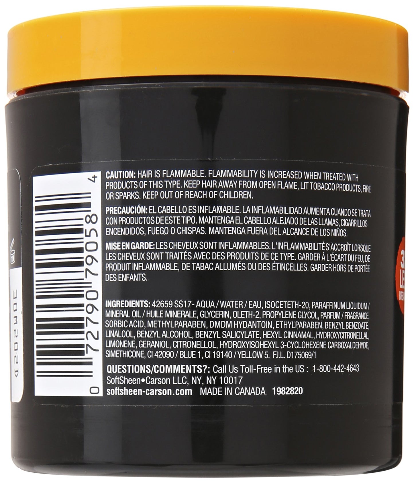 SoftSheen-Carson Let's Jam! Shining and Conditioning Gel - Extra Hold, Bonus Size, 5.5 oz