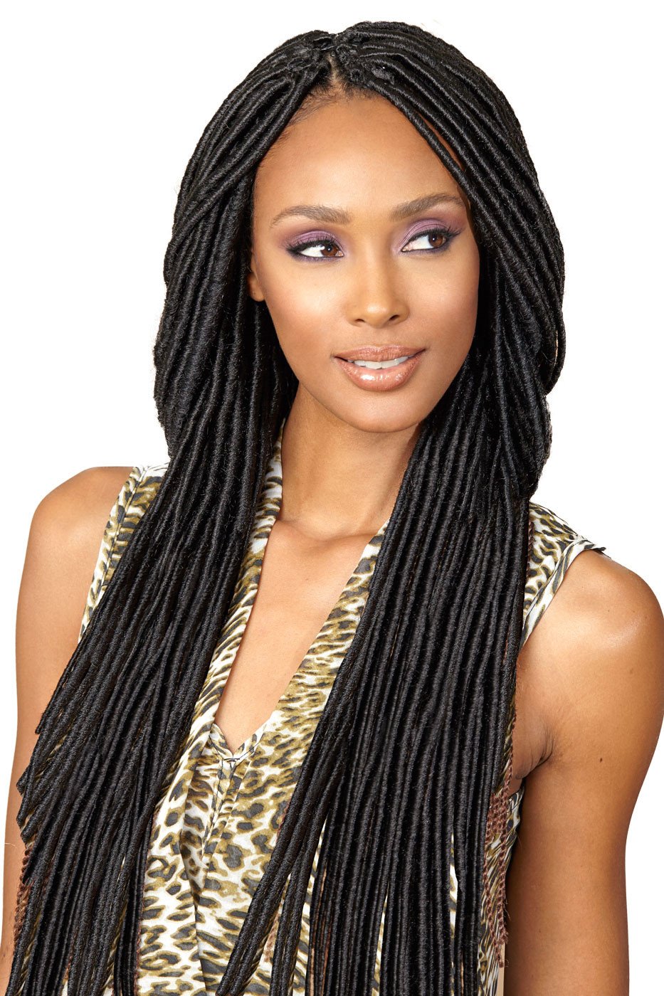 SENEGAL FAUX LOCS DREAD 20" (DT1B/BUG) - Bobbi Boss Synthetic Crochet Interlocking Braid