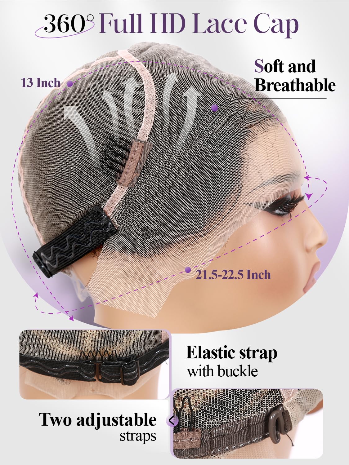 Quick Wig Braided Wigs Afro Puff Wig 360 Full Lace Puff Bun Updo Hair for Women Braided Lace Front Wig with Baby Hair Synthetic Handmade Braids Puff Wig Donut Chignon Wig (1B)