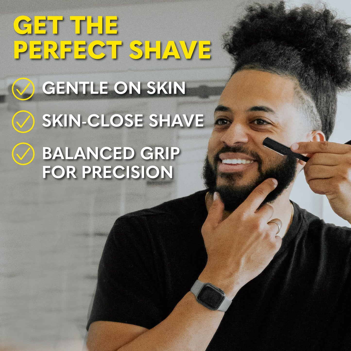 The Beard Club Beard Kit for Men - Beard Grooming & Beard Care Kit - Cedar & Sandalwood Beard Oil, Beard Balm, Beard Shampoo, Beard Brush, Comb, Beard Trimming Scissors, Straight Edge Razor - Gift Set
