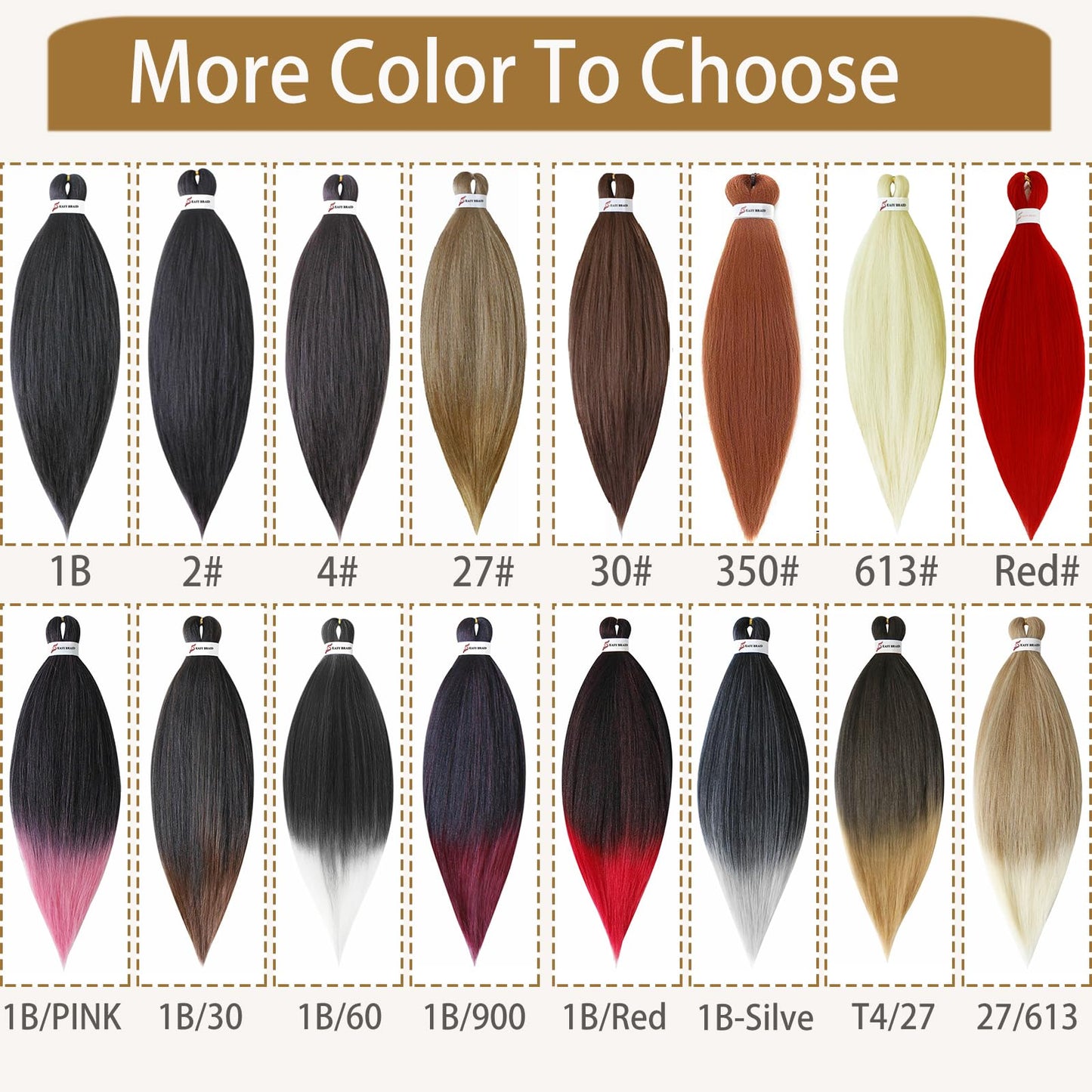 Pre Stretched Braiding Hair 24 Inch 3 Packs Natural Black Braiding Hair for Professional Braiding Hair Extensions Synthetic Fiber Crochet Braids for Twist (24 Inch(Pack of 3), 1B#)