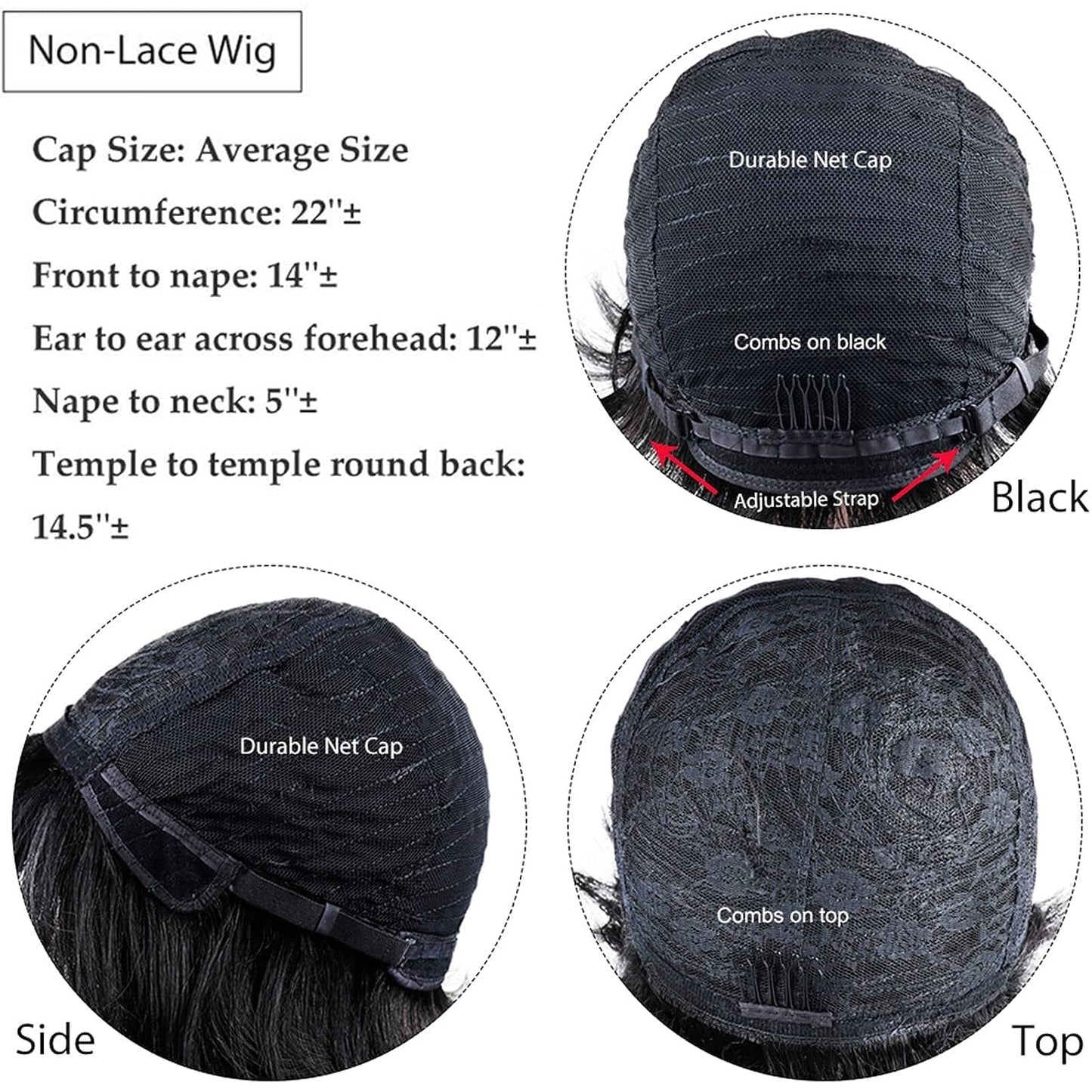 PangDongLai 10A Pixie Cut Wigs for Black Women Model Length Dark 99J Color Side Part Short Layered Pixie Cut Human Hair Wear and go Glueless Wigs With Bangs for Daily Use (dark 99J)
