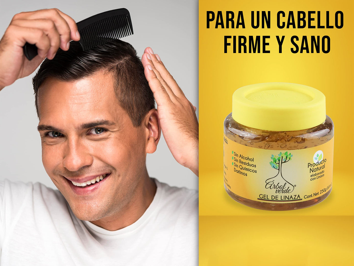 Arbol Verde Flaxseed Hair Styling Gel 8.8 oz