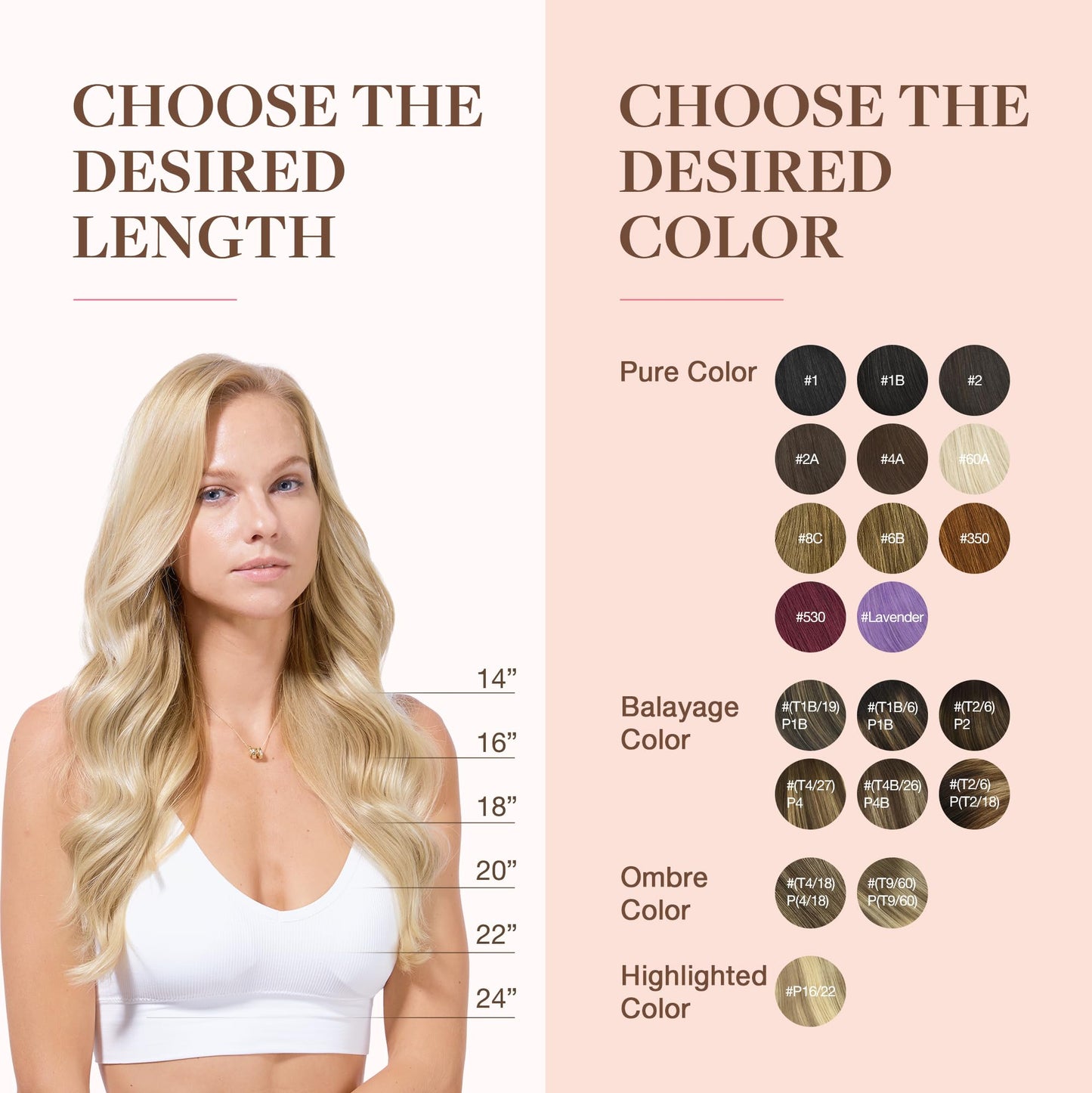GOO GOO Clip in Hair Extensions Real Human Hair, Remy Human Hair Extensions Clip ins for Women, Natural Human Hair, 14inch 120g 7Pcs, 17A/60A Ash Blonde Highlighted Platinum Blonde
