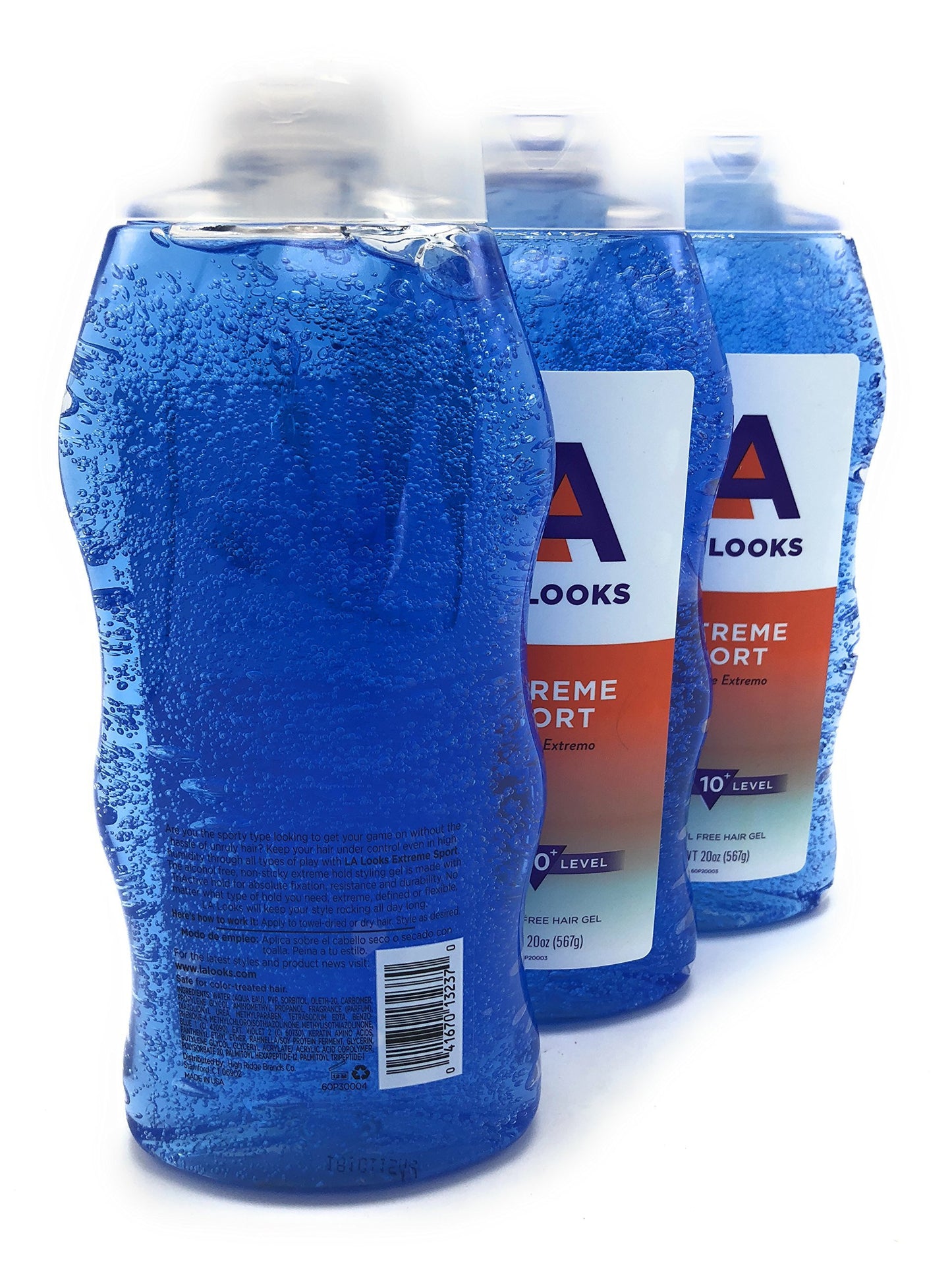 L.A. LOOKS SPORT XTRME HLD GEL 20 OZ (Pack of 12)