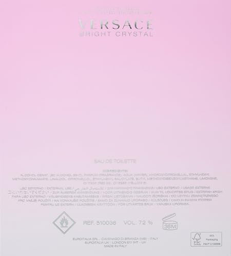 Versace Bright Crystal by Versace for Women 6.7 oz Eau de Toilette Spray