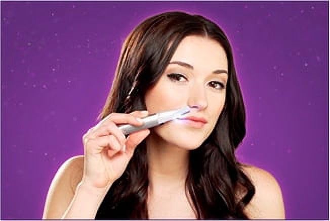 Finishing Touch Lumina Painless Hair Remover, Silver, New Edition