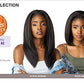 Sensationnel CKCo HalfWig - Synthetic Instant weave full wig style CURLS KINKS AND CO Half wig - TOP BABE (1B)
