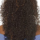 Outre DOMINICAN CURLY BUNDLE HAIR (1B Off Black) Batik Quick Weave Synthetic Half Wig
