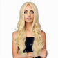 Ombre Blonde Wig Long Curly Hd Lace Front Wigs Human Hair,Body Wave Wig White Human Hair Wig Natural Wig Party Wigs